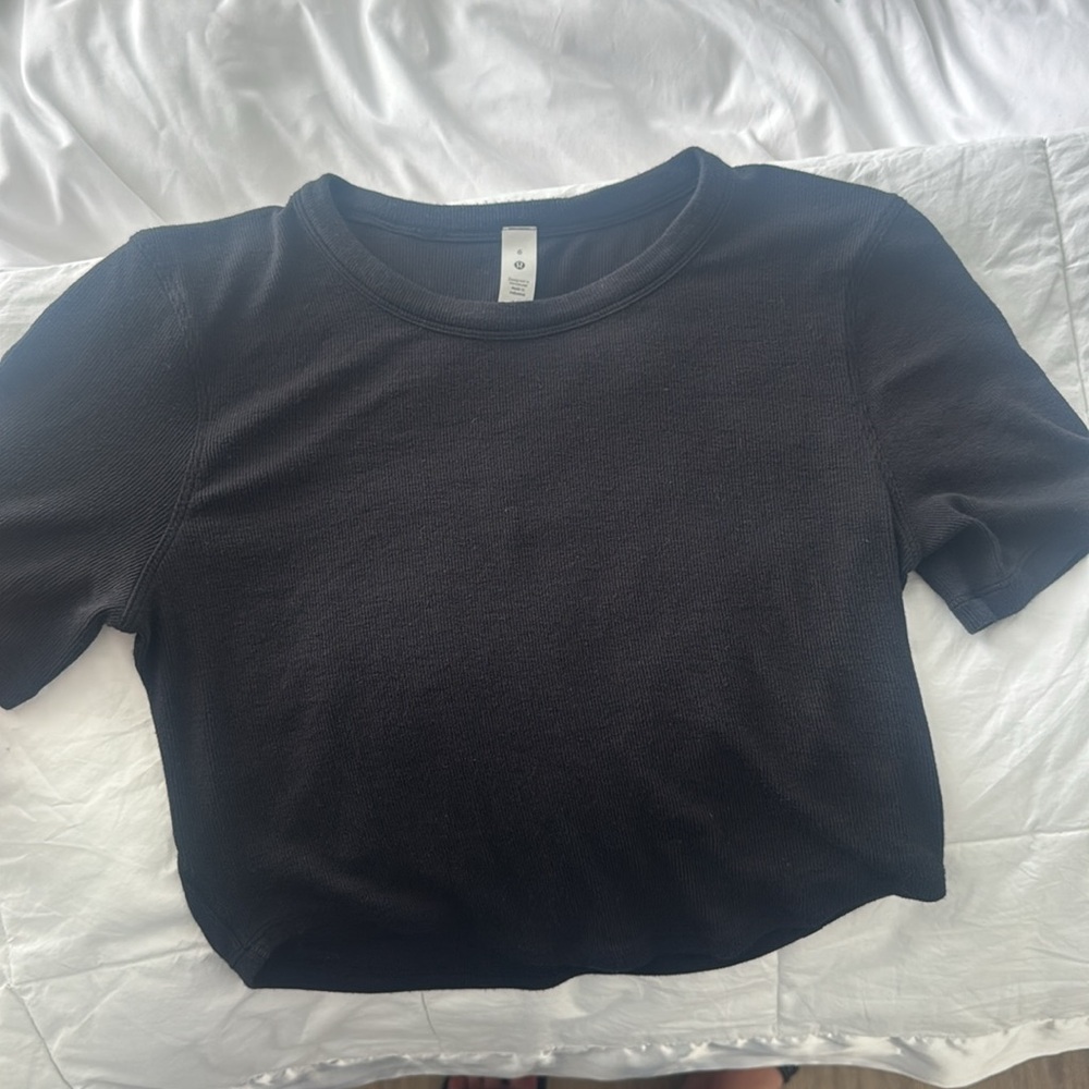 Lululemon blank crop top